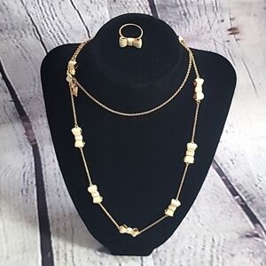 Kate Spade ♠️ Necklace & Ring set